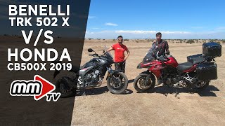 Benelli TRK502X vs Honda CB500X 2019 / Comparativa en Motomundi Tv