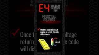 True Induction MD-2B Error Code E4 - Supplied Voltage is too Low