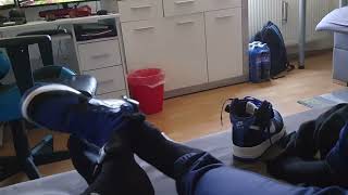 Nike Air Force Mid And Fake Jordan 4 Swap With My Friend