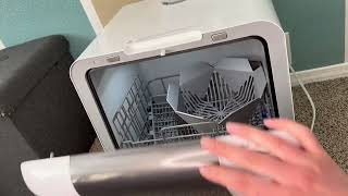 COMFEE' Countertop Dishwasher, Portable Dishwasher with 6L Built in Water Tank Review by Taylor Nave 105 views 2 months ago 2 minutes, 42 seconds