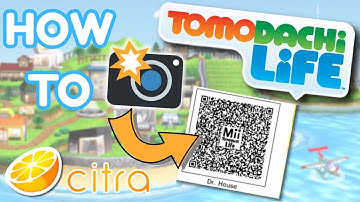 How To Scan QR Codes In Tomodachi Life | Tutorial in Citra | Windows