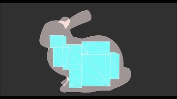 Hierarchical Z-Buffer Occlusion Culling - Generating Occlusion Volumes - Bunny