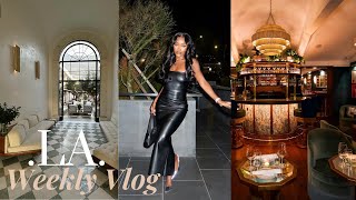 LA WEEKLY VLOG| Not coming back to ATL, GRWM Hair Tutorial, Good Karma Stories + More