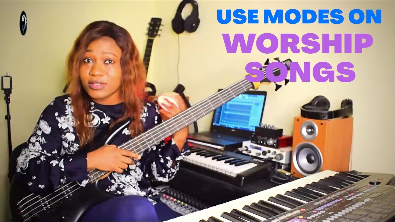 How To Use Modes on Worship songs Bass Lesson - YouTube