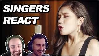 Singers React to I Surrender - Katrina Velarde &amp; Jessica Villarubin