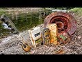 Found Phone, Knife, Computer Parts, Car Parts And More while Magnet Fishing For Treasure!!