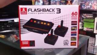 Atari Flashback 3 - Console Retrogames - Unboxing & Gameplay [Part 1]