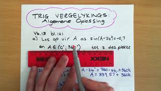 Gr 11 Algemene Oplossing