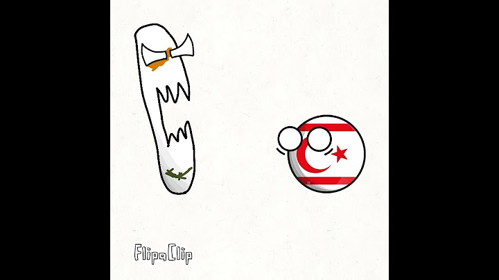 Cyprus had enough for northern Cyprus #flipaclip #countryballs #cyprus #shorts #meme