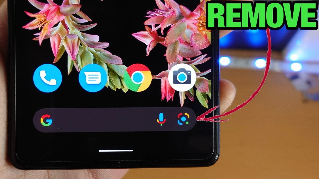 ANY Google Pixel How To REMOVE Google Search Bar From Home Screen 
