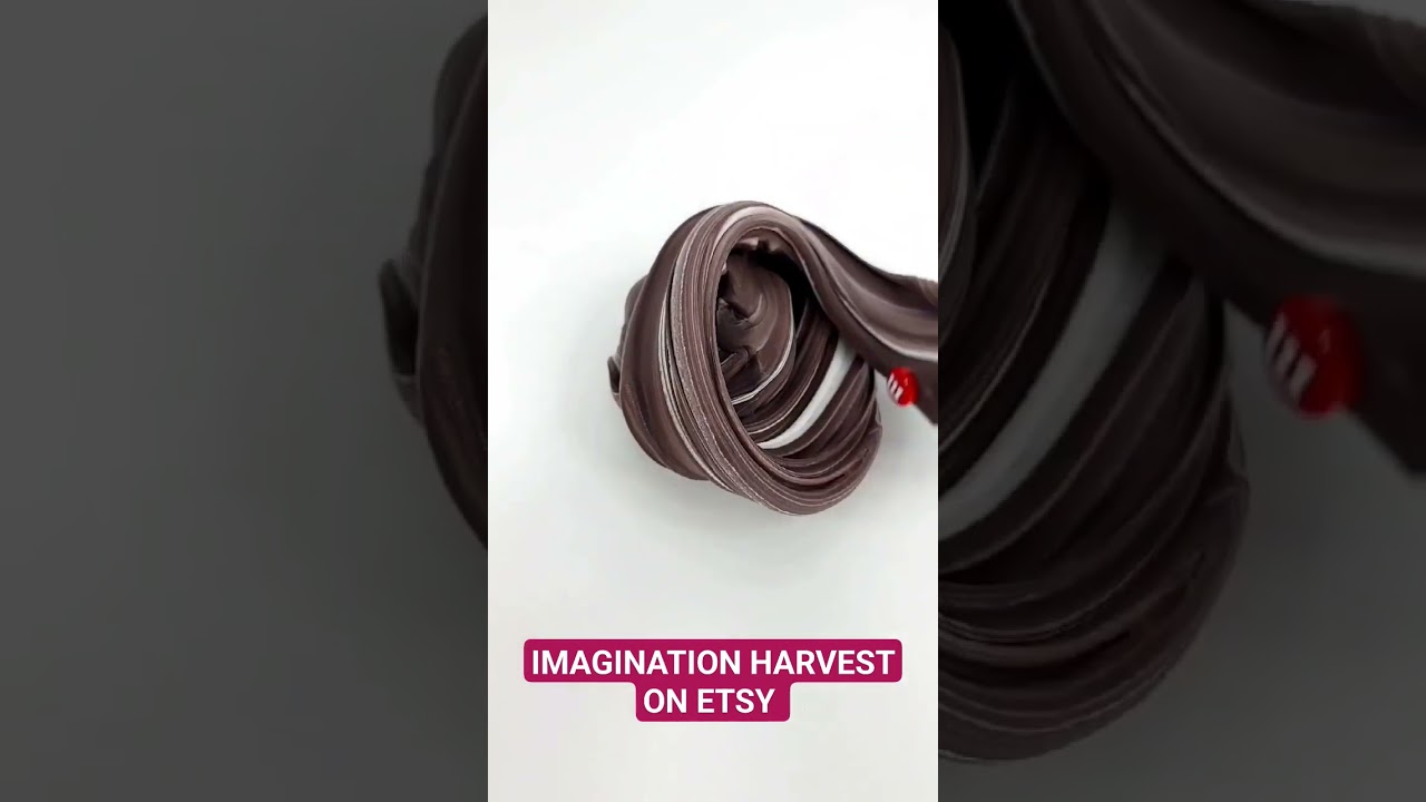 Check out our velvety smooth Chocolate Vanilla Swirl Butter Slime!  