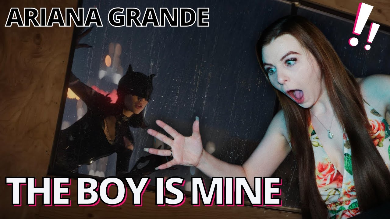 SHE'S CATWOMAN?! | Reaction to Ariana Grande - the boy is mine (Official Music Video)