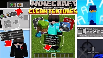 These Packs Make Minecraft Bedrock CLEAN!(Better MCPE 1.21+)