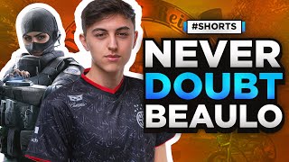 Dont Doubt this TSM Beaulo Rush (1v4) | Rainbow Six Siege #Shorts