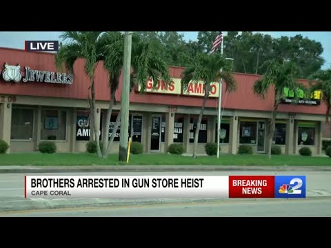 Cape Coral minors accused of stealing 22 guns in brazen burglary - YouTube