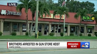 Cape Coral minors accused of stealing 22 guns in brazen burglary