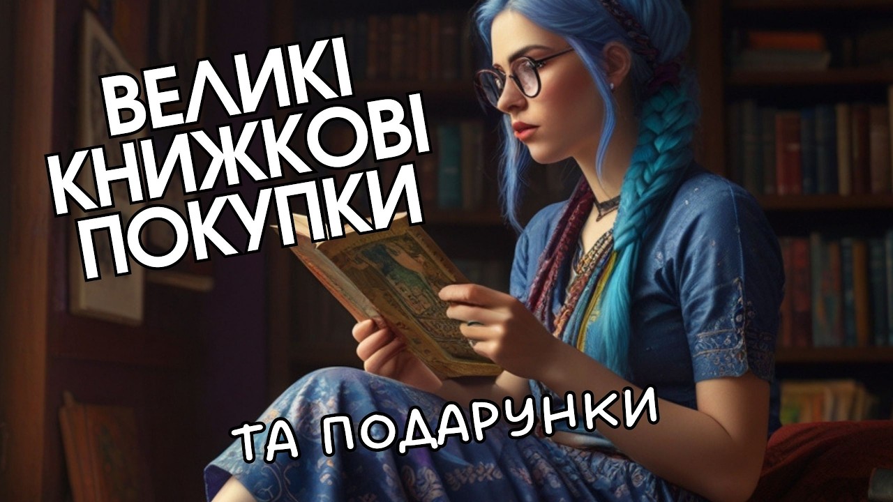 Великі книжкові покупки та подарунки