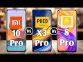 Redmi Note 10 Pro Vs Poco X3 Pro Vs Realme 8 Pro