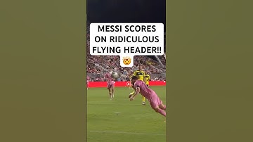 Messi PLAYOFF MAGIC 🪄 DIVING HEADER!!