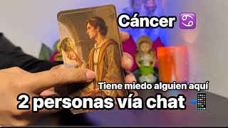 CÁNCER | TIENE MIEDO DE LO QUE TU PIENSES 🫨UN REENCUENTRO TE PONE LOS PELOS DE PUNTA PREPARATE