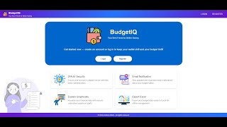 BudgetIQ Authentication & 2FA | Secure Login with Email OTP & RBAC(Secure Login + 2FA)