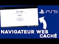 COMMENT ACCÉDER AU NAVIGATEUR INTERNET CACHÉ DE LA PS5 - TUTO image