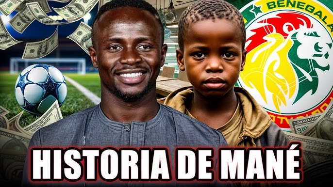 De no Tener para Comer a ser uno de los Futbolistas Mejor Pagados| SADIO MANE su HISTORIA