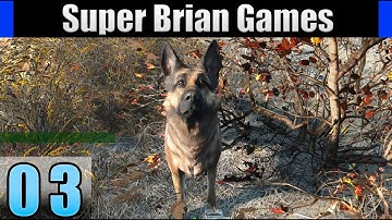 Fallout 4 Gameplay PS4 - Part 3 | Meeting Our Dog Companion