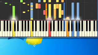 Harry Nilson   Everybody's talking [Synthesia Piano] [Piano Tutorial Synthesia]