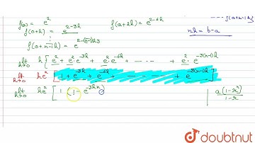 Evaluate `int0 1e^(2-3x)dx`as a limit of a sum.