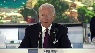 Biden calls on G20 leaders to address supply-chain woes