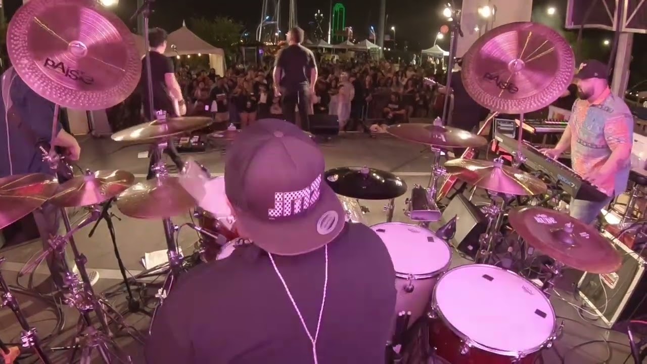 Joey “JMZ” Jimenez Drum Cam - Noches En Vela - Chris Pérez Band