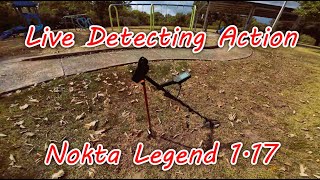 Live Detecting Action Nokta Legend 1.17