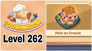 Cookingdom Cook & Chill Game Walkthrough Levels 262 || Mobile Gameplay ||