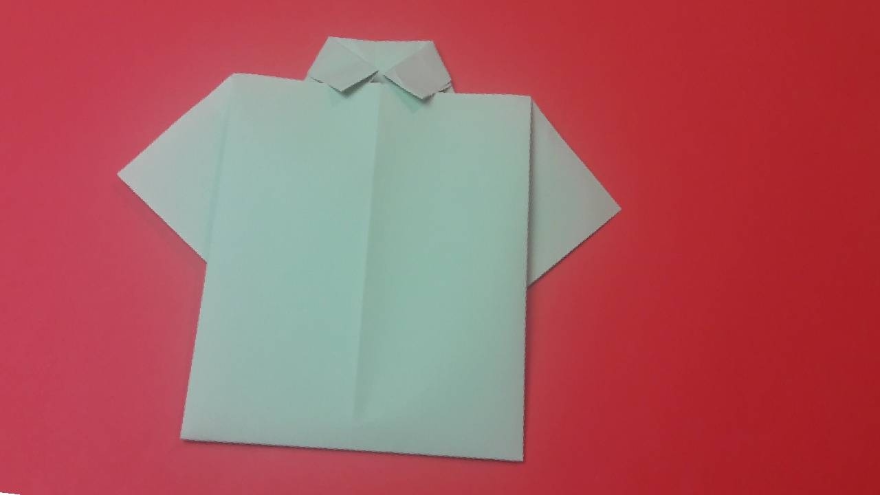 How to Make a Paper Shirt | Easy Origami DIY Paper Crafts Tutorial
