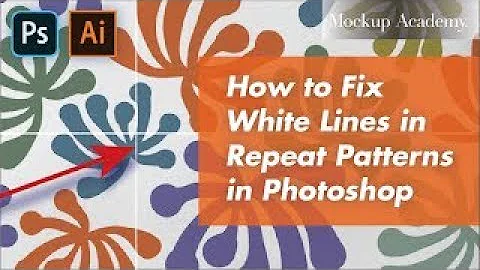 How to Fix White Lines in Repeat Patterns-Revised
