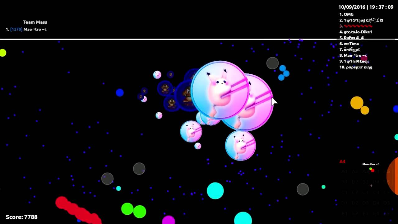 Agario Duo Takeover #05 Georgio - Maestro