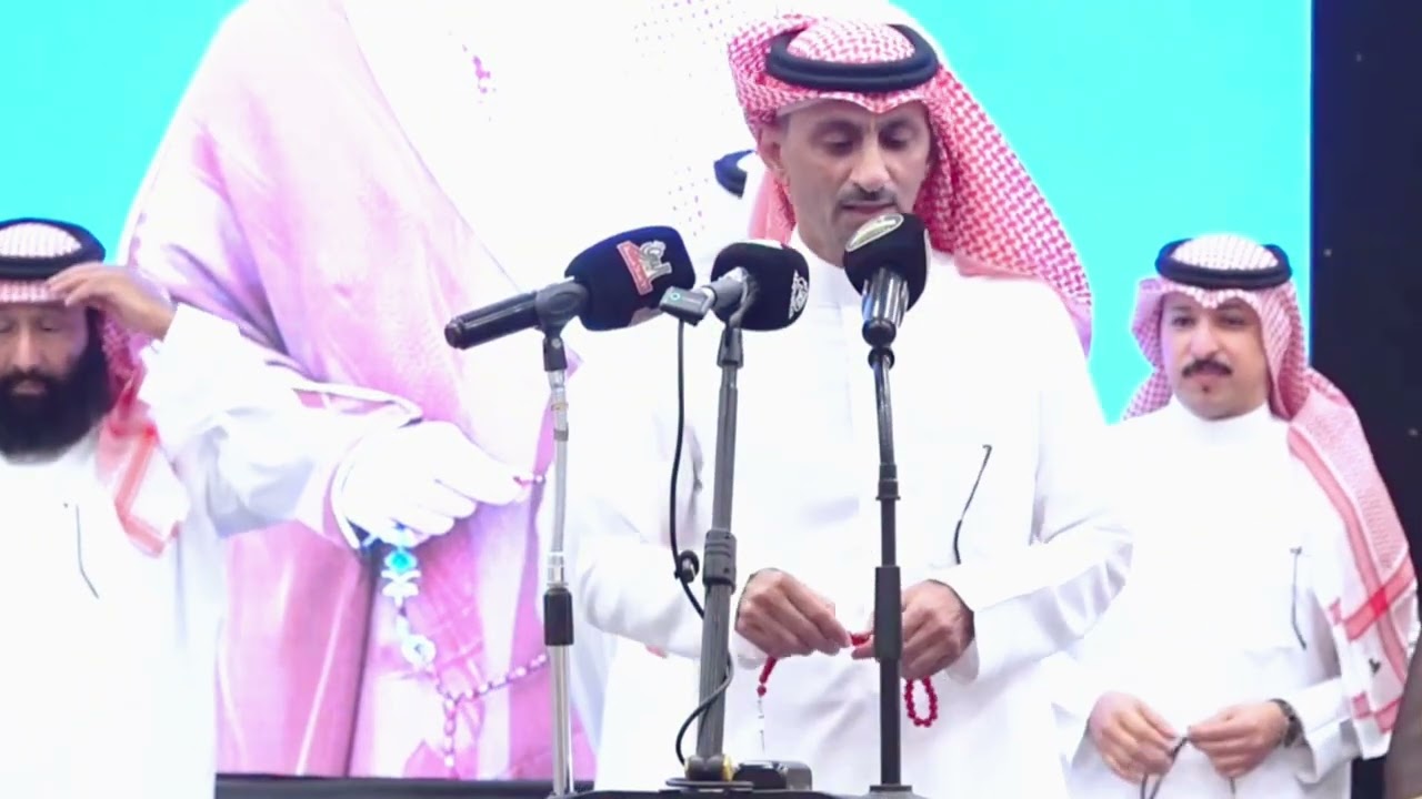 طاروق عبدالله بن عتقان وفلاح القرقاح حفلة الشاعر صقر سليم 