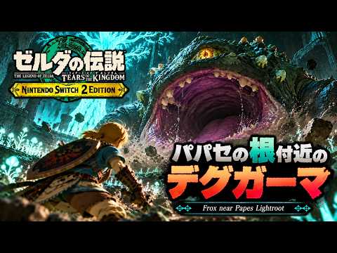 【ゼルダの伝説】パパセの根付近のデグガーマ　ゼルダの伝説ティアーズ オブ ザ キングダムNintendo Switch 2 Edition