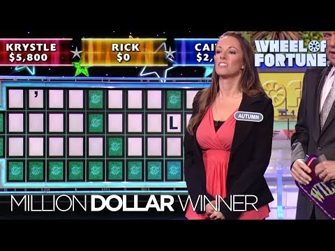 Second Million Dollar Winner! | Wheel of Fortune