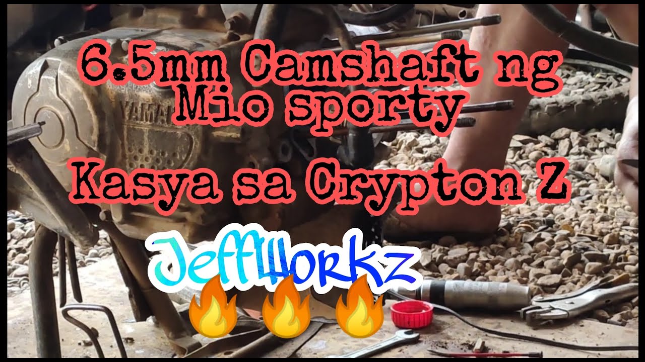 Yamaha Crypton Z 54mm na naka 6.5mm camshaft😯