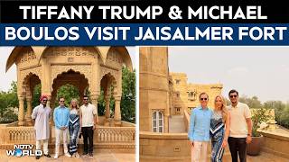 Tiffany Trump News | Tiffany Trump & Husband Michael Boulos Visit Jaisalmer Fort In Rajasthan