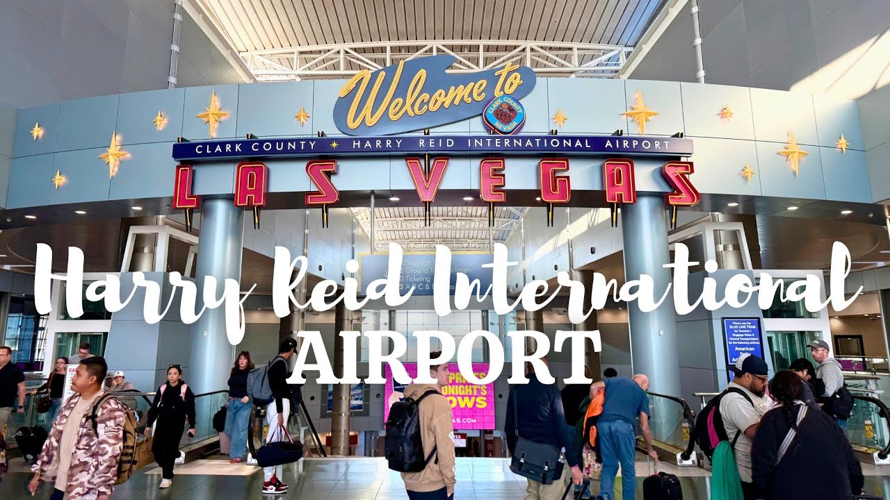 📍🇺🇸 4K Harry Reid International Airport Walking Tour | Las Vegas, Nevada | 2025