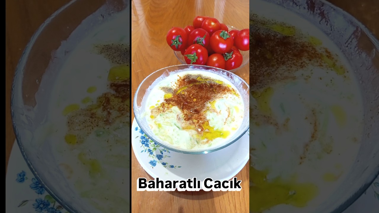 Baharatlı Cacık #keşfet#cacık#baharatlı#pratiktarifler #yemektarifleri#yogurt#reels #fyp#meze Baharatlı Cacık #keşfet#cacık#baharatlı#pratiktarifler #yemektarifleri#yogurt#reels #fyp#meze
