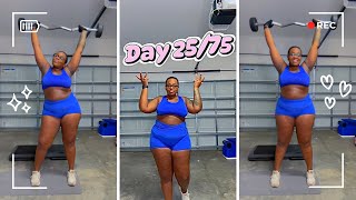 Day 25/75 Soft | Mini Gym Vlog | What’s my plan after Day 75?? screenshot 3