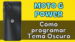 Como programar Tema Oscuro en Moto G Power screenshot 3