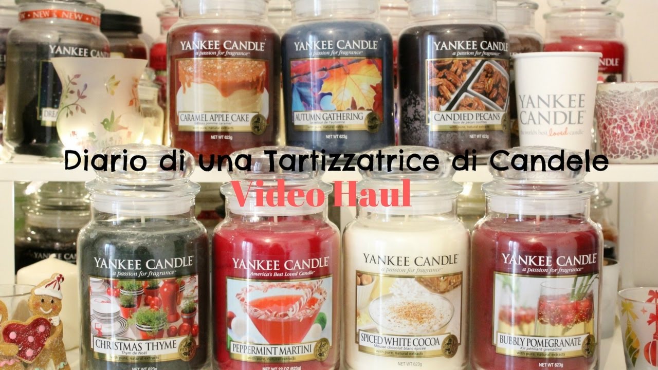 YANKEE CANDLE VIDEO HAUL QVC AUTUNNO/INVERNO 2016 YouTube