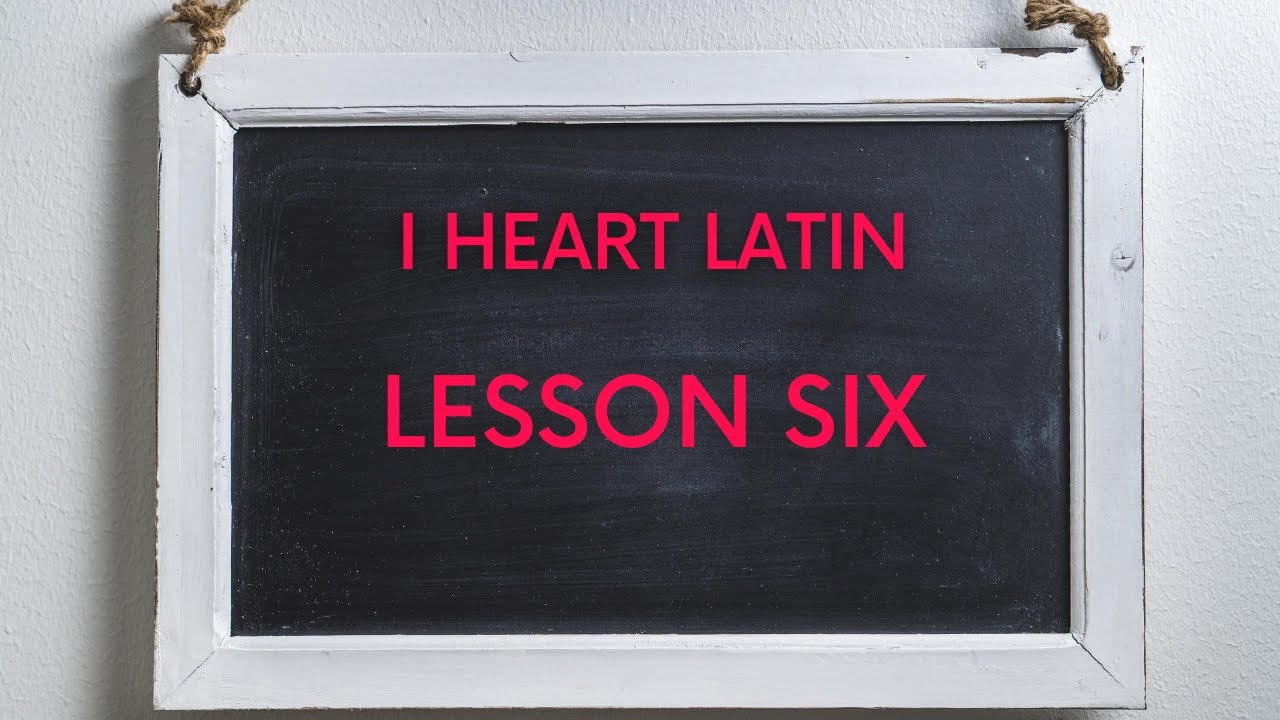 I Heart Latin // LESSON 6 Nouns with different meanings in the