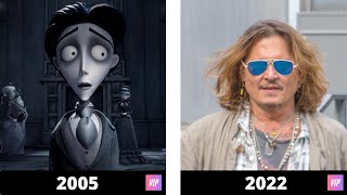 Corpse Bride Cast Then And Now