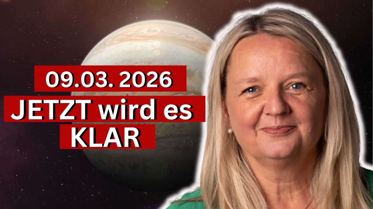09.03.26: Plötzlich ergibt alles Sinn – diese Woche kann vieles klären (Jupiter direkt& Merkur RL)